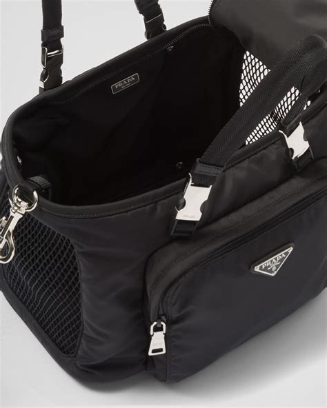 prada pet carrier bag|Prada dog backpack.